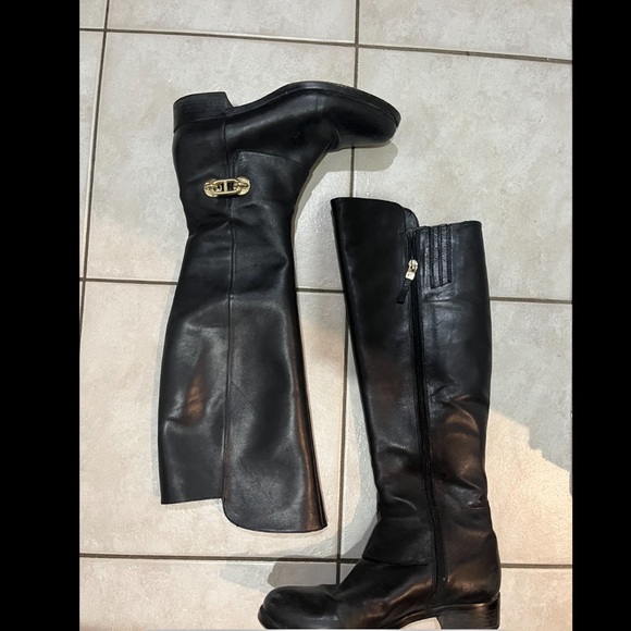 Marciano leather knee high boots - Picture 1 of 6